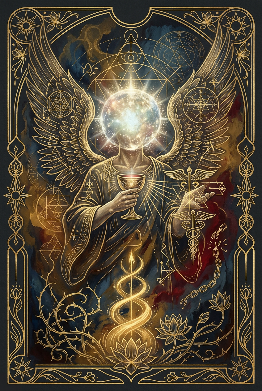 Arte do anjo Aladiah