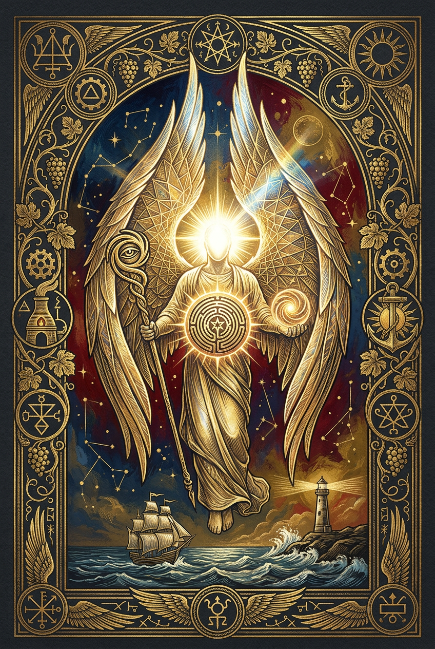 Arte do anjo Elemiah