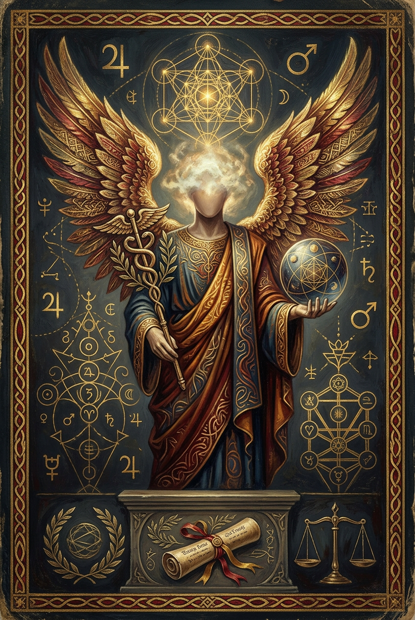 Arte do anjo Haaiah