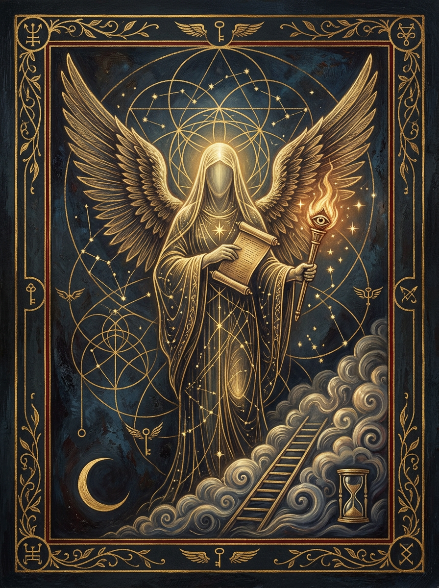 Arte do anjo Lauviah II