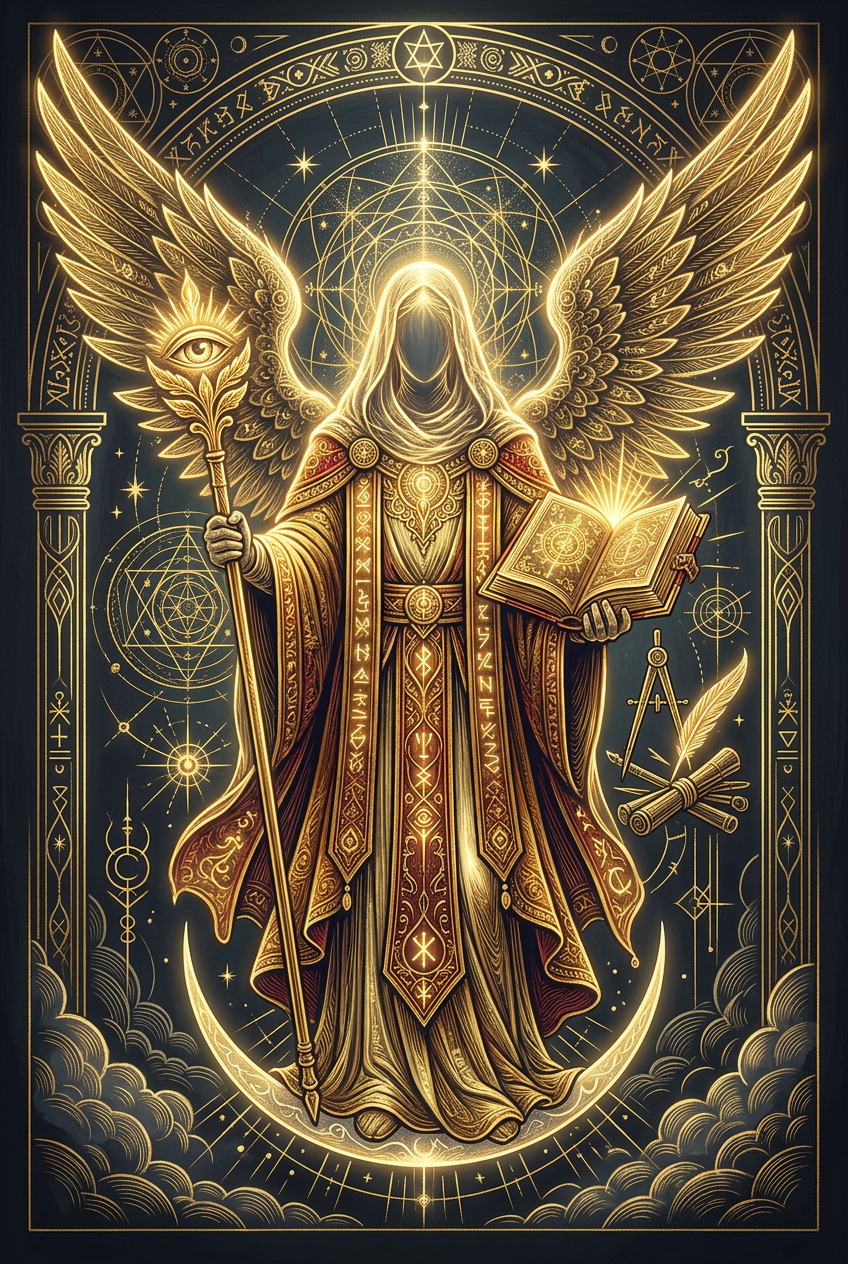 Arte do anjo Lecabel
