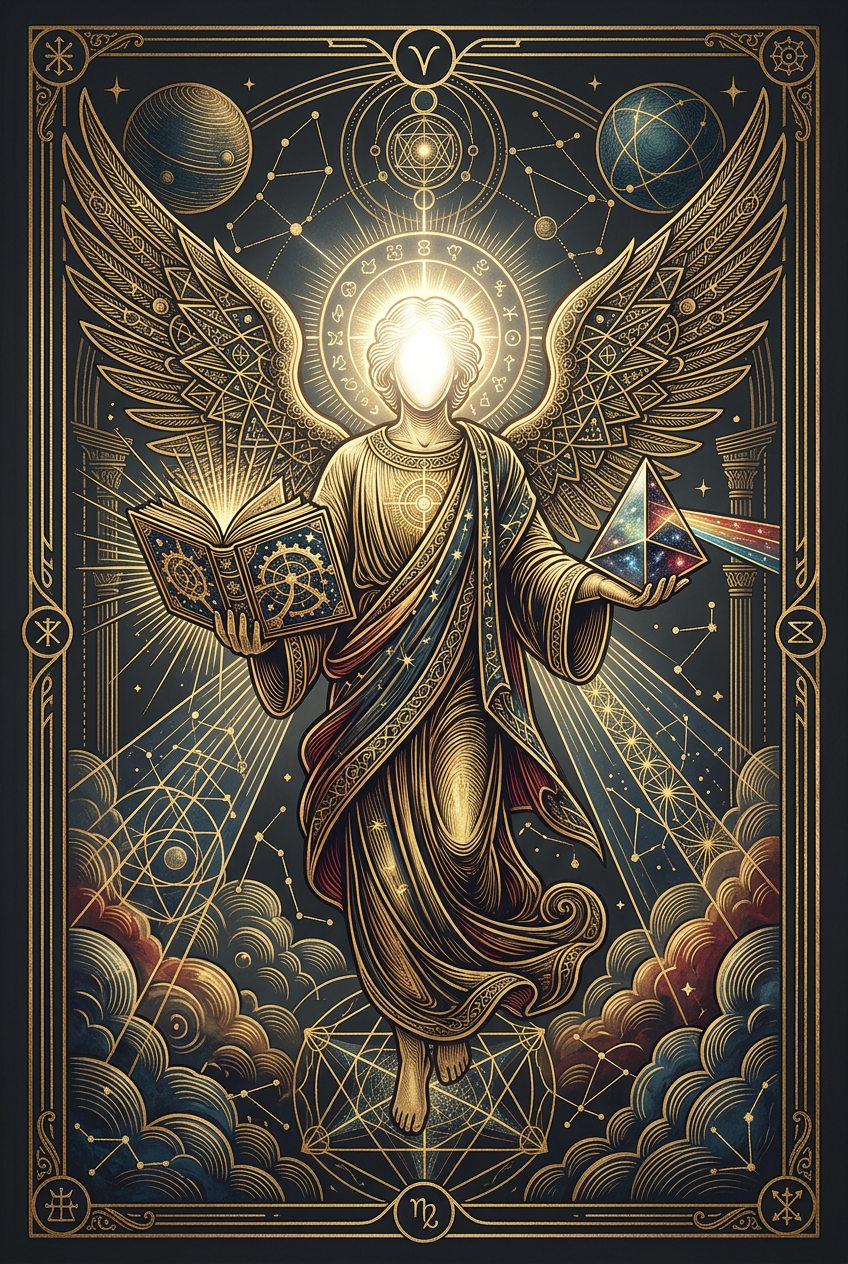 Arte do anjo Leuviah
