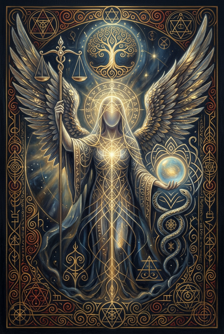 Arte do anjo Manakel