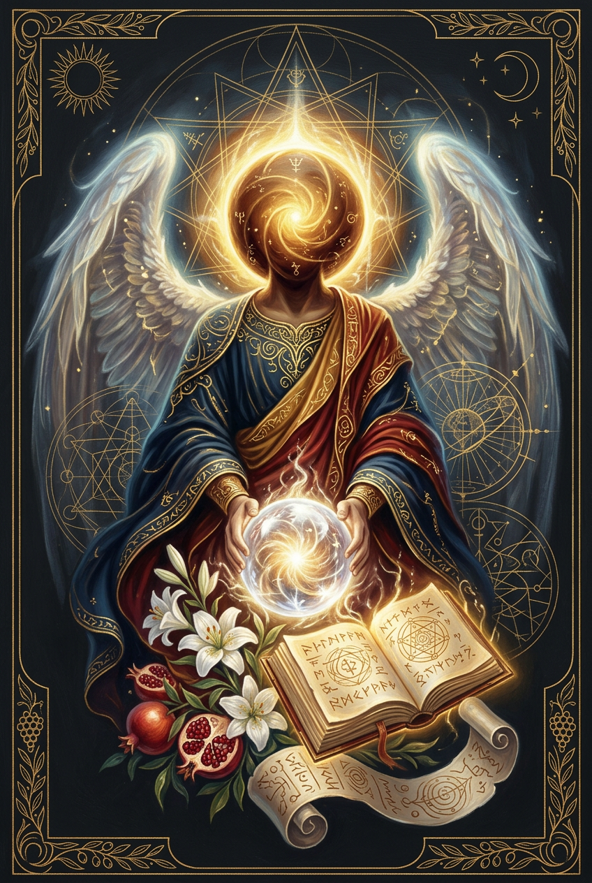 Arte do anjo Nith-Haiah