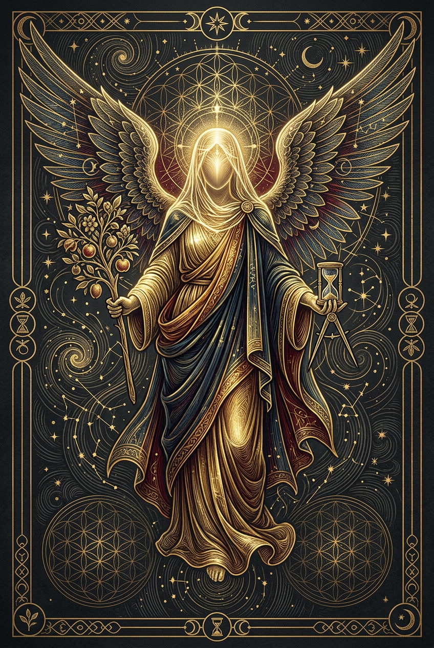 Arte do anjo Omael