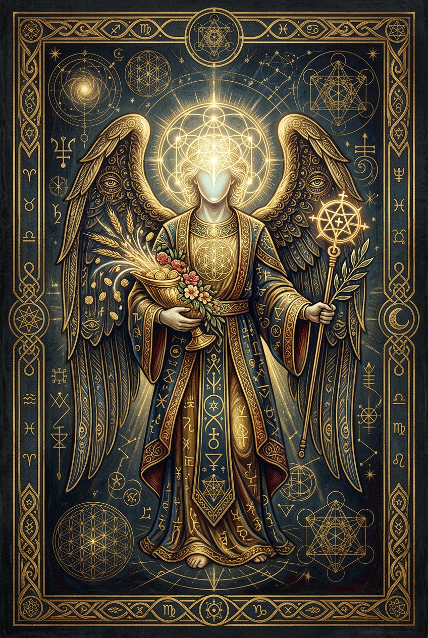 Arte do anjo Veuliah
